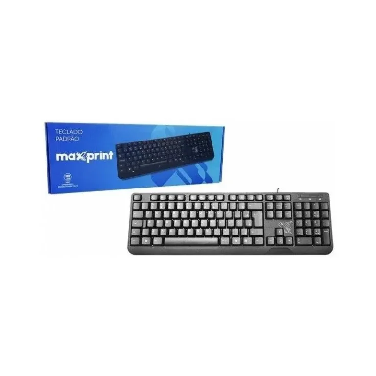 Teclado Bright 0014 Basic Preto USB