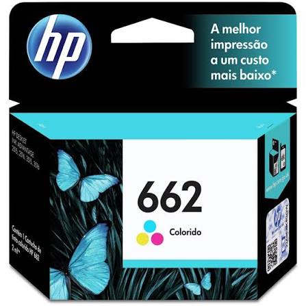 Cartucho HP 662 Color