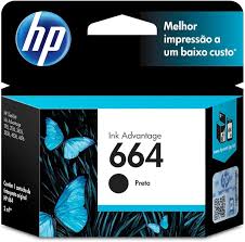 Cartucho HP 664 Preto